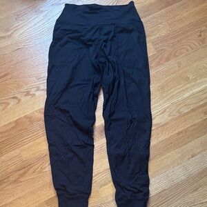 Black High-Waisted Joggers